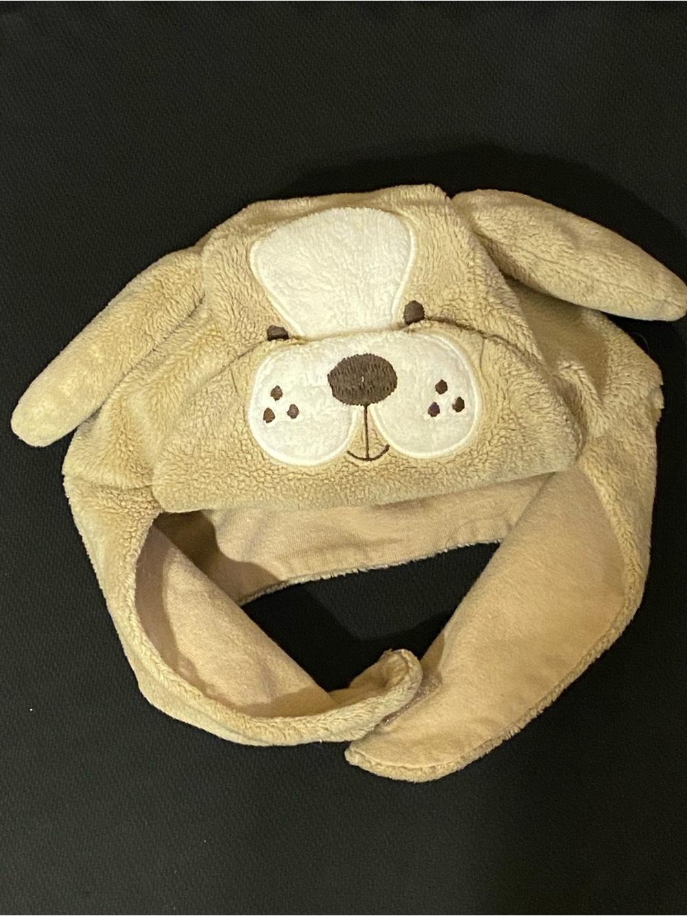 Gymboree plush puppy dog winter hat size 12-24 months